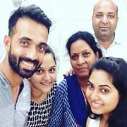 Ajinkya Rahane family