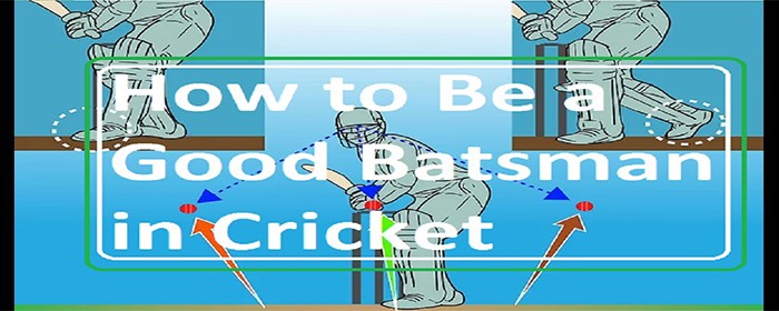 How to Be a Good Batsman