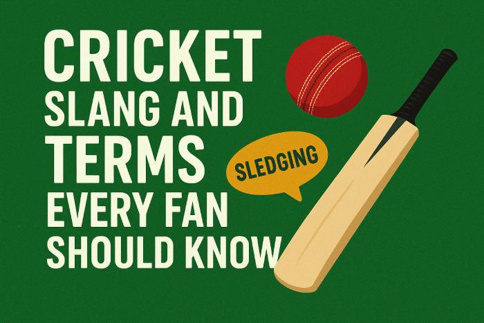 Cricket Slang and Terms Every Fan Should Know