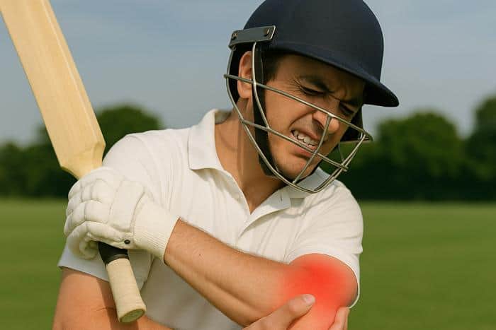 Tennis Elbow (Lateral Epicondylitis) in cricket