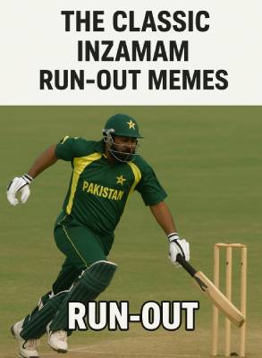 Inzamam Run-Out Memes