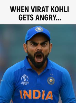 Virat Kohli’s Angry meme