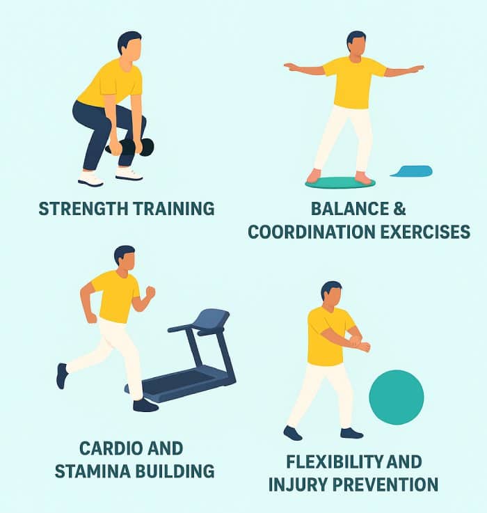 Fitness & Conditioning for Blind Cricketers