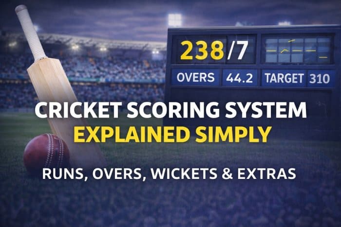 cricket scoring system explained