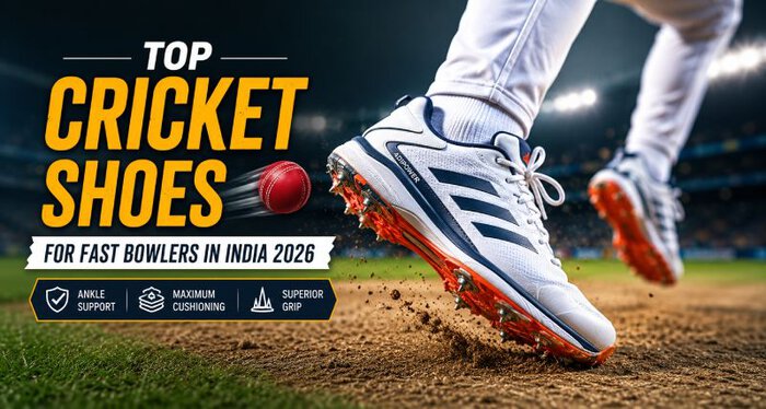 Top cricket shoes for fast bowlers india